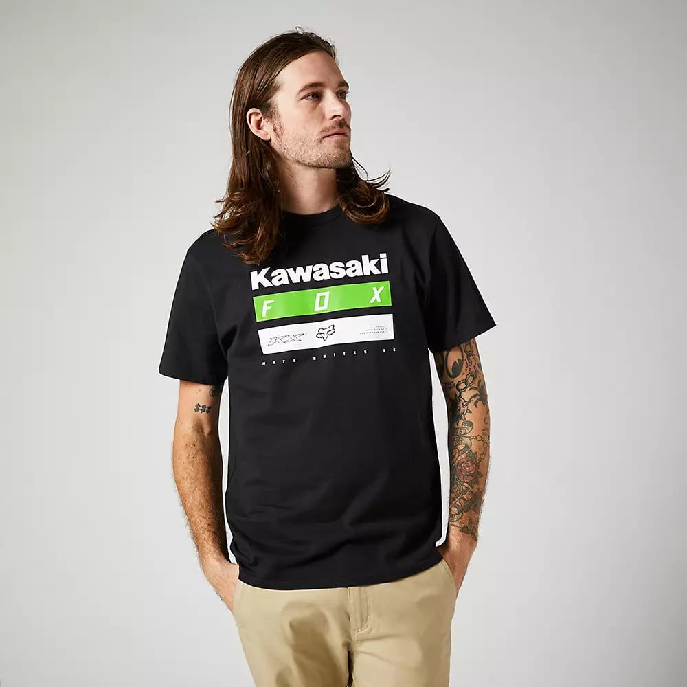 Fox Kawasaki Stripes Premium Tee