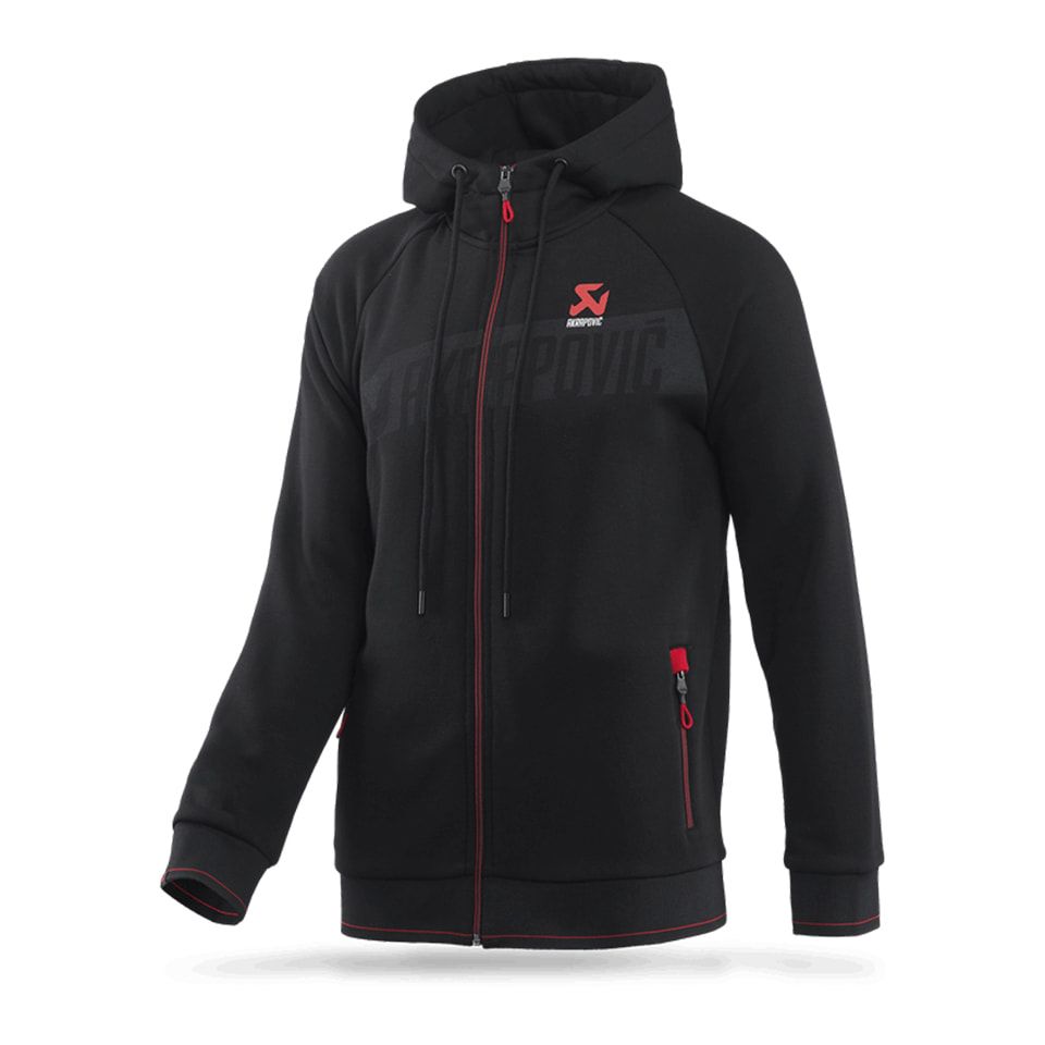 Akrapovic Zip Hoodie Corpo 男款帶帽棉外套