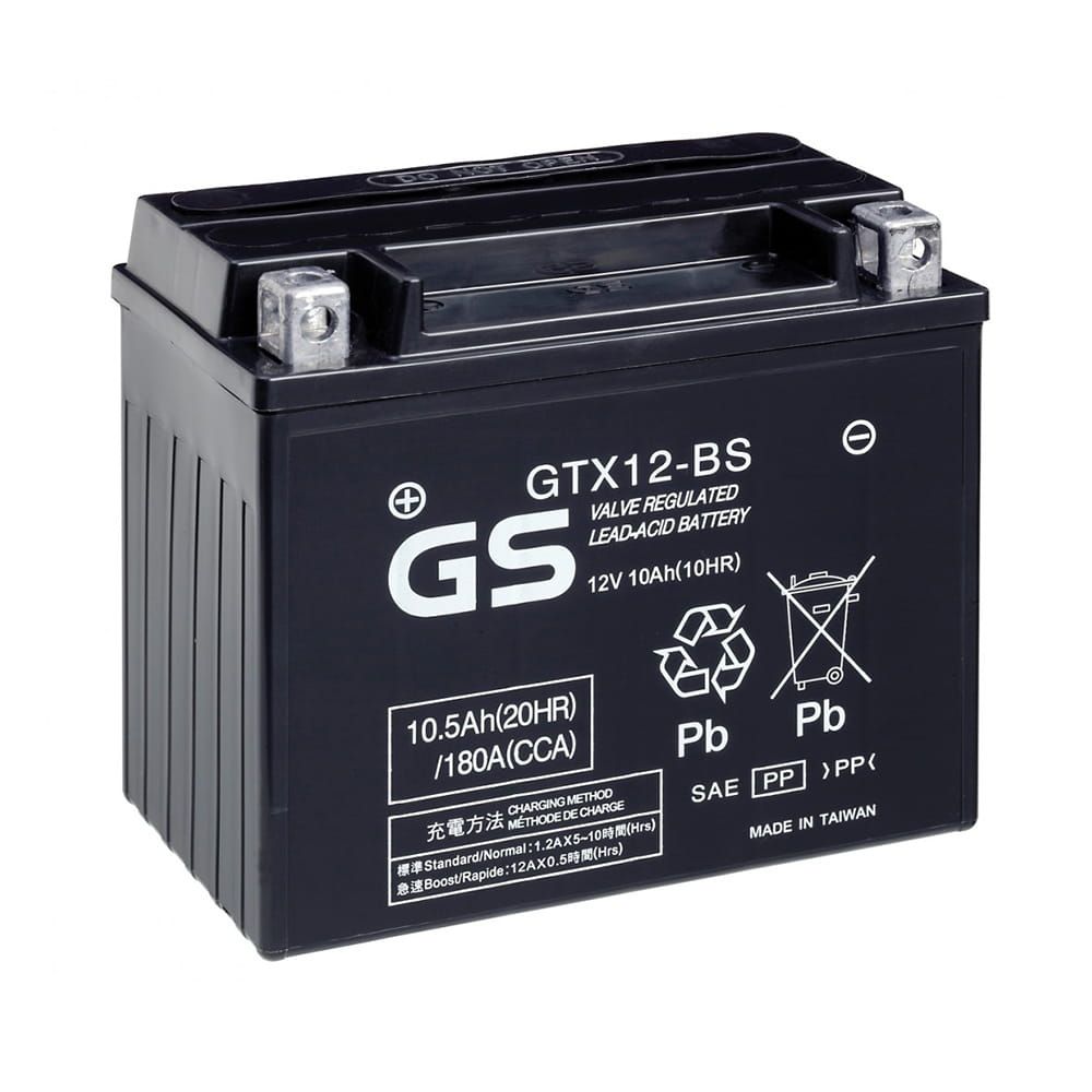 GS GTX12-BS 免保養電池